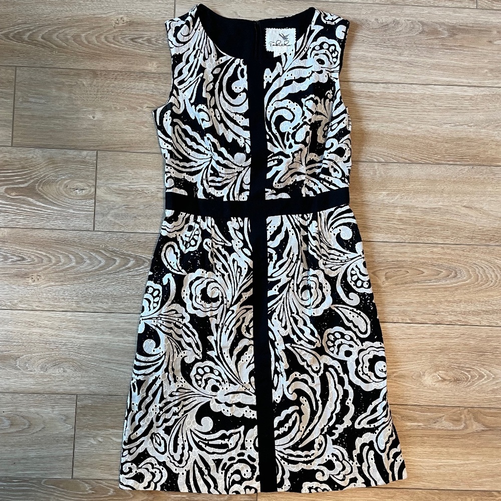 Tabitha (Anthropologie) Black and White Dress, Size 4